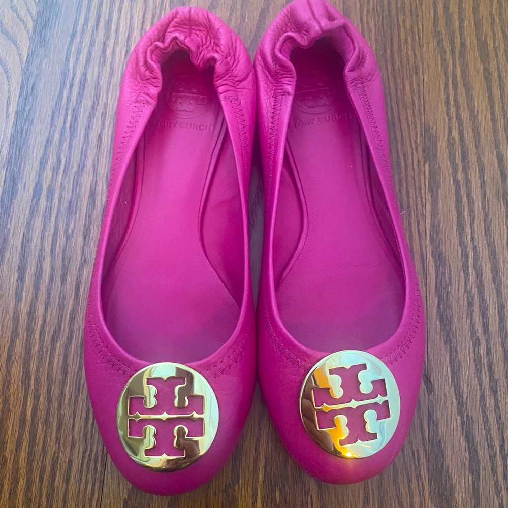 PINK Tory Burch Flats